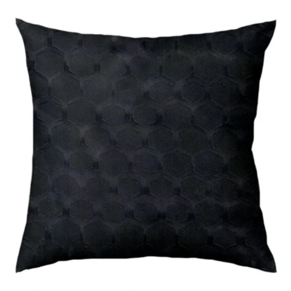 Pack Of_4 Polyester Printed Car Pillow Sets (Black, Size:?12x12 In) - Image 3