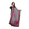 Women's chanderi silk  Printed Dupatta (Black, Length:?2 Mtr)