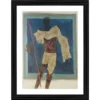 Generic Mahatma Painting With Wood Photo Frame (Multicolor)
