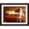 Generic Aubade 1942 Painting With Wood Photo Frame (Multicolor)