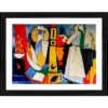 Generic Zoroastrinism Painting With Wood Photo Frame (Multicolor)