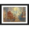 Generic Evening 1889 Painting With Wood Photo Frame (Multicolor)