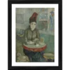 Generic Agostina Segatori in Le Tambourin 1887 Painting With Wood Photo Frame (Multicolor)