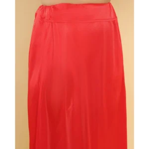 Alternative view of Women's Silk Solid Free Size Petticoat (Red)