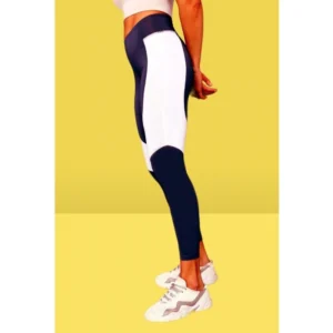 Alternative view of Women's Polyster Solid Sport Leggings (Purple)