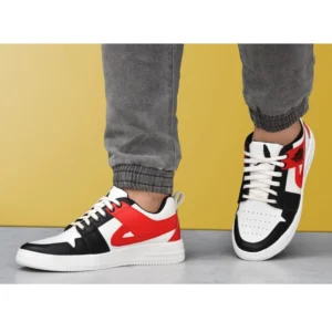 Alternative view of Men's Solid Synthetic Casual Shoes (White)