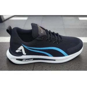 Alternative view of Men's Solid Synthetic Casual Shoes (Blue)