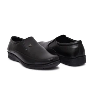 Men's Faux Leather Formal Shoes (Black)