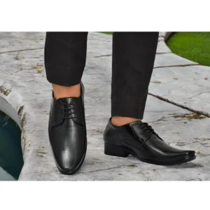 Alternative view of Men's Faux Leather Formal Shoes (Black)