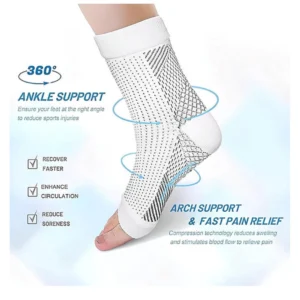 Alternative view of 3_Pair Set Unisex Casual Cotton Printed Ankle Length Support Socks (Multicolor)