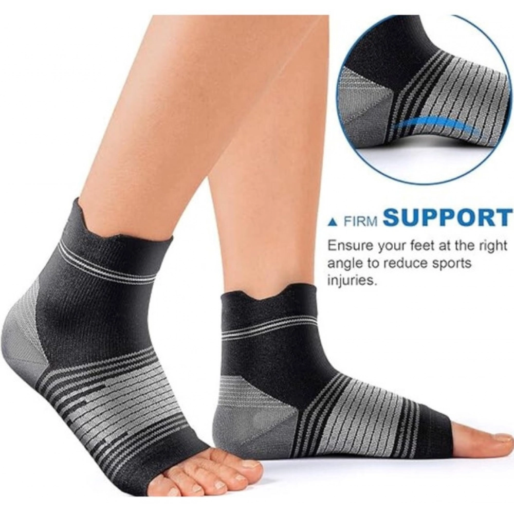 3_Pair Set Unisex Casual Cotton Printed Ankle Length Support Socks (Multicolor) - Image 3