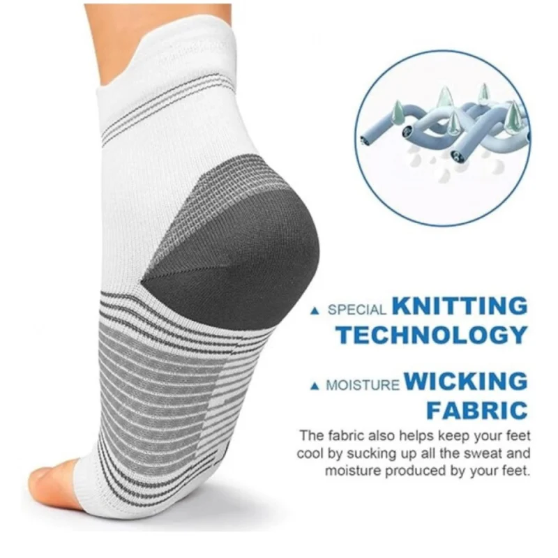 Alternative view of 3_Pair Set Unisex Casual Cotton Printed Ankle Length Support Socks (Multicolor)