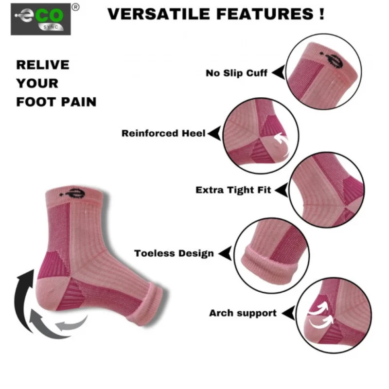 Alternative view of 3_Pair Set Unisex Casual Cotton Printed Ankle Length Support Socks (Multicolor)