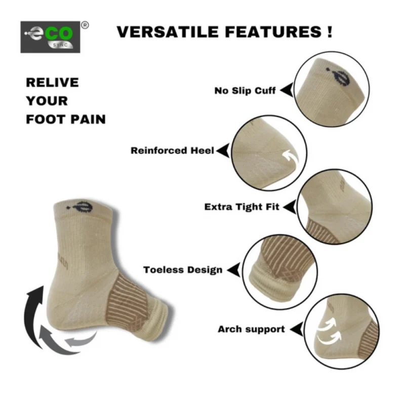 Alternative view of 3_Pair Set Unisex Casual Cotton Printed Ankle Length Support Socks (Multicolor)