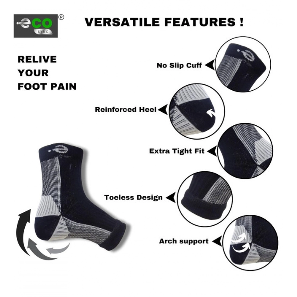 3_Pair Set Unisex Casual Cotton Printed Ankle Length Support Socks (Multicolor) - Image 2