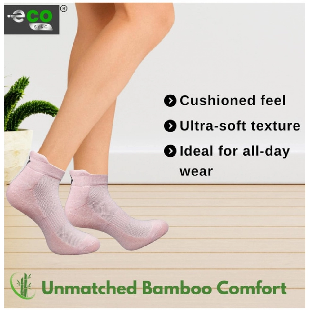 4_Pair Set Unisex Casual Cotton Printed Ankle Length Socks (Multicolor) - Image 5