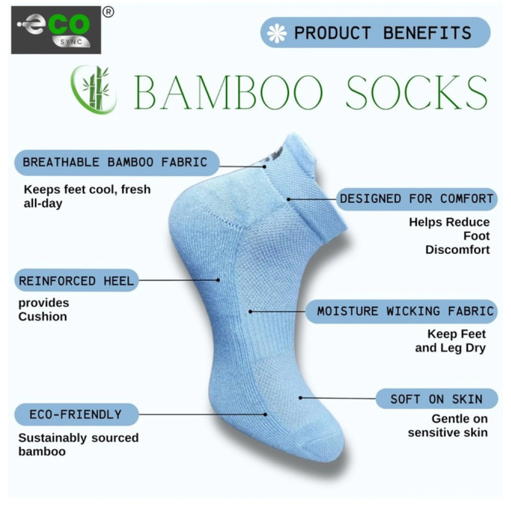 4_Pair Set Unisex Casual Cotton Printed Ankle Length Socks (Multicolor) - Image 5