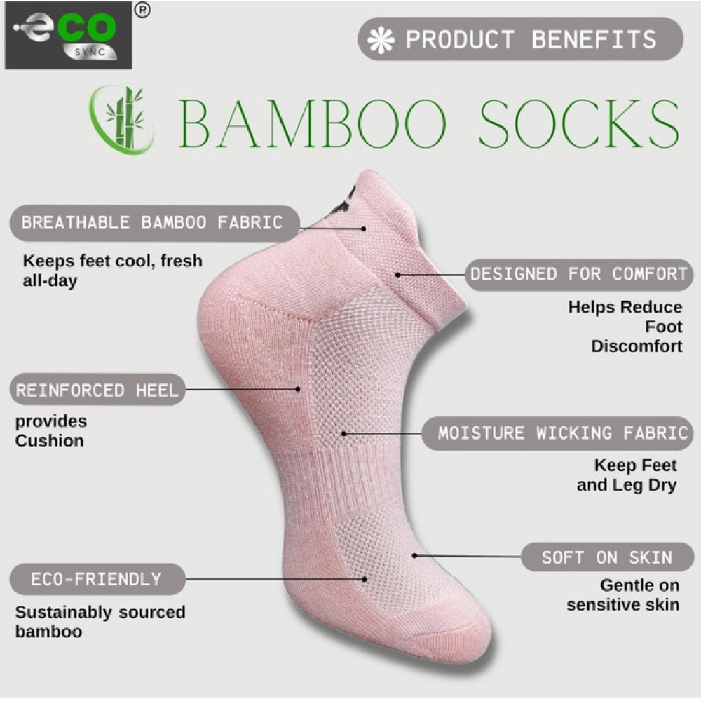 4_Pair Set Unisex Casual Cotton Printed Ankle Length Socks (Multicolor) - Image 5