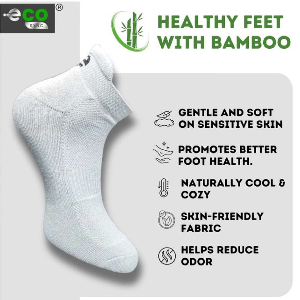 4_Pair Set Unisex Casual Cotton Printed Ankle Length Socks (Multicolor) - Image 3