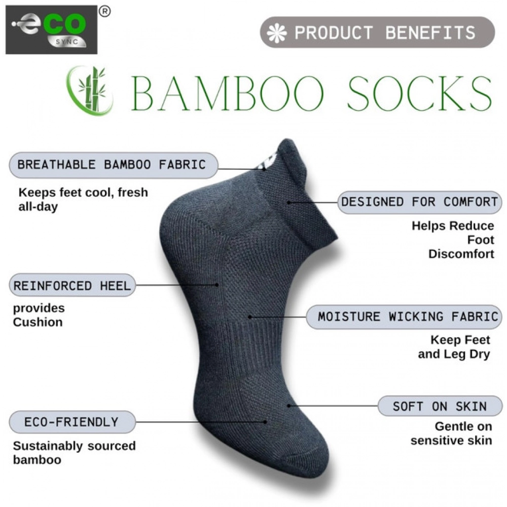 4_Pair Set Unisex Casual Cotton Printed Ankle Length Socks (Multicolor) - Image 5