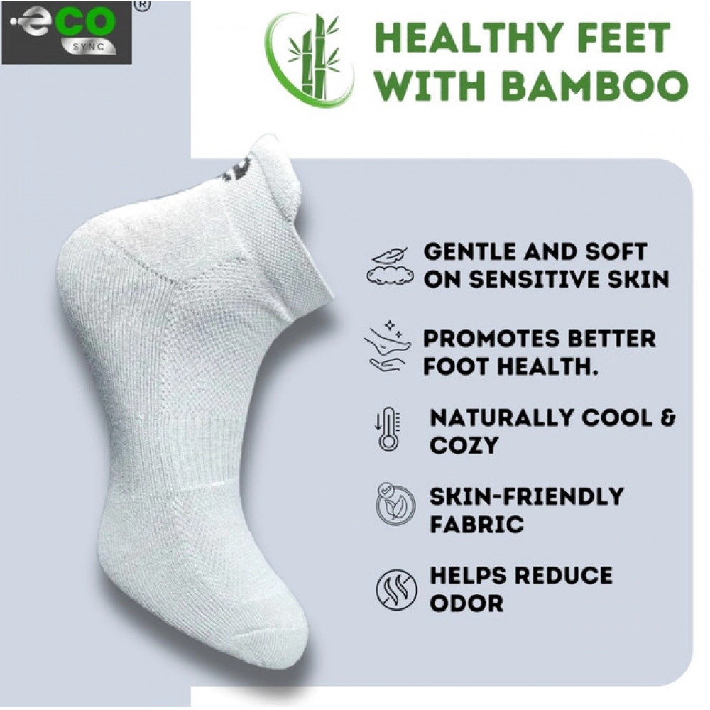 4_Pair Set Unisex Casual Cotton Printed Ankle Length Socks (Multicolor) - Image 4