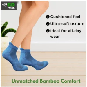 Alternative view of 4_Pair Set Unisex Casual Cotton Printed Ankle Length Socks (Multicolor)