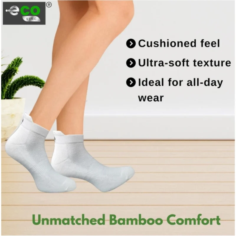 Alternative view of 4_Pair Set Unisex Casual Cotton Printed Ankle Length Socks (Multicolor)