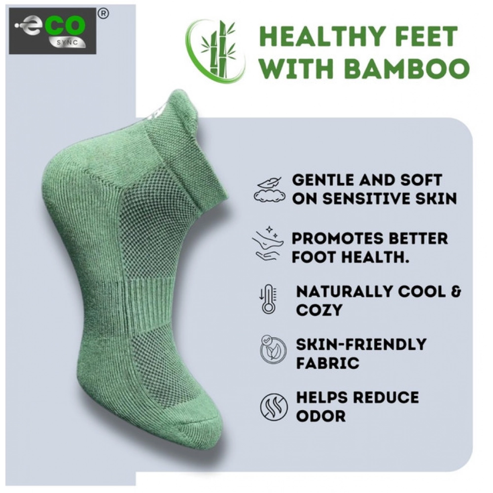 4_Pair Set Unisex Casual Cotton Printed Ankle Length Socks (Multicolor) - Image 4