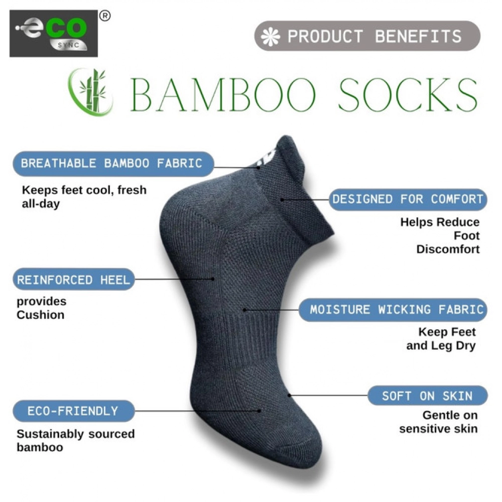 4_Pair Set Unisex Casual Cotton Printed Ankle Length Socks (Multicolor) - Image 5