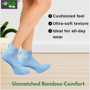 Alternative view of 4_Pair Set Unisex Casual Cotton Printed Ankle Length Socks (Multicolor)