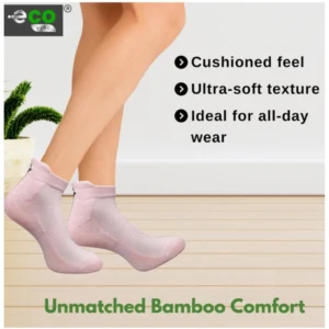 Alternative view of 4_Pair Set Unisex Casual Cotton Printed Ankle Length Socks (Multicolor)