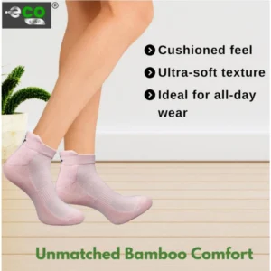 Alternative view of 4_Pair Set Unisex Casual Cotton Printed Ankle Length Socks (Multicolor)