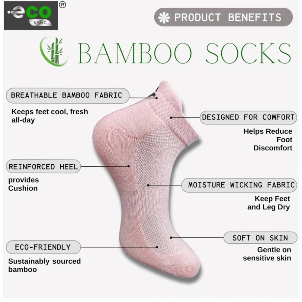 4_Pair Set Unisex Casual Cotton Printed Ankle Length Socks (Multicolor) - Image 5