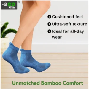 Alternative view of 4_Pair Set Unisex Casual Cotton Printed Ankle Length Socks (Multicolor)