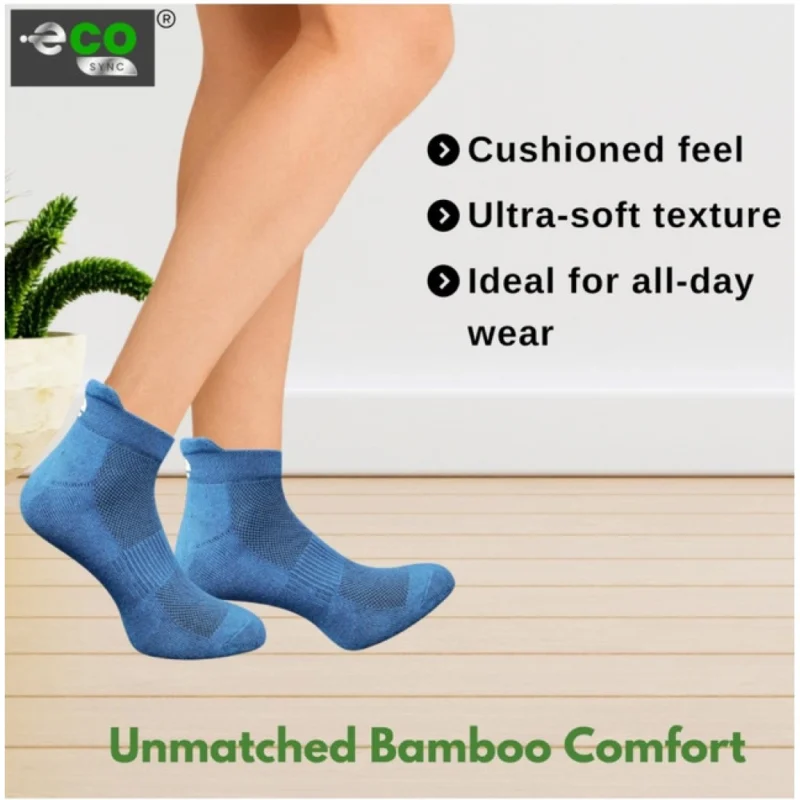 Alternative view of 4_Pair Set Unisex Casual Cotton Printed Ankle Length Socks (Multicolor)