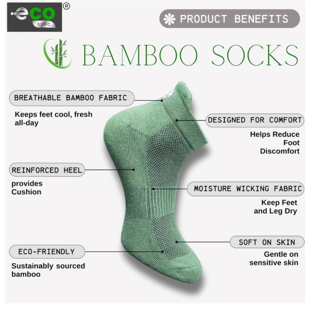 4_Pair Set Unisex Casual Cotton Printed Ankle Length Socks (Multicolor) - Image 5