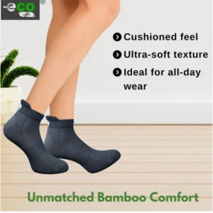 Alternative view of 4_Pair Set Unisex Casual Cotton Printed Ankle Length Socks (Multicolor)