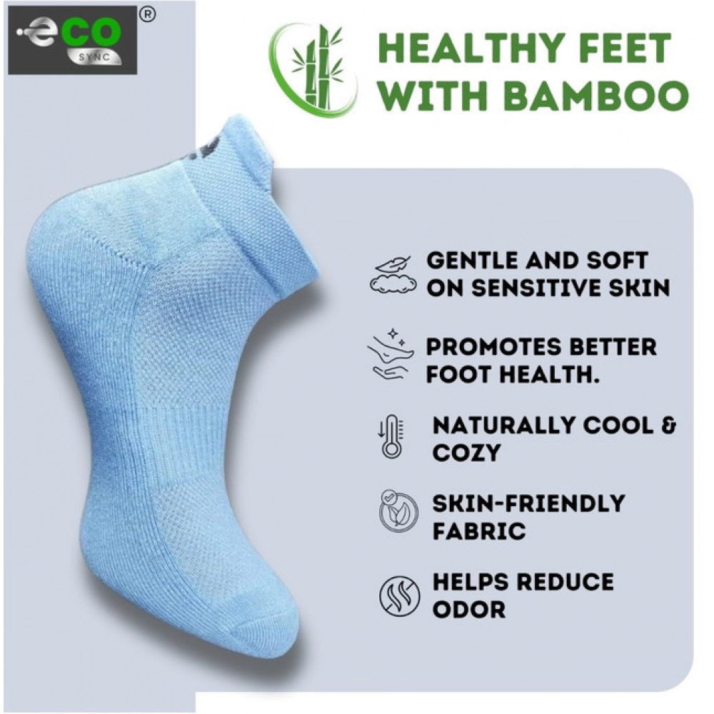 4_Pair Set Unisex Casual Cotton Printed Ankle Length Socks (Multicolor) - Image 4