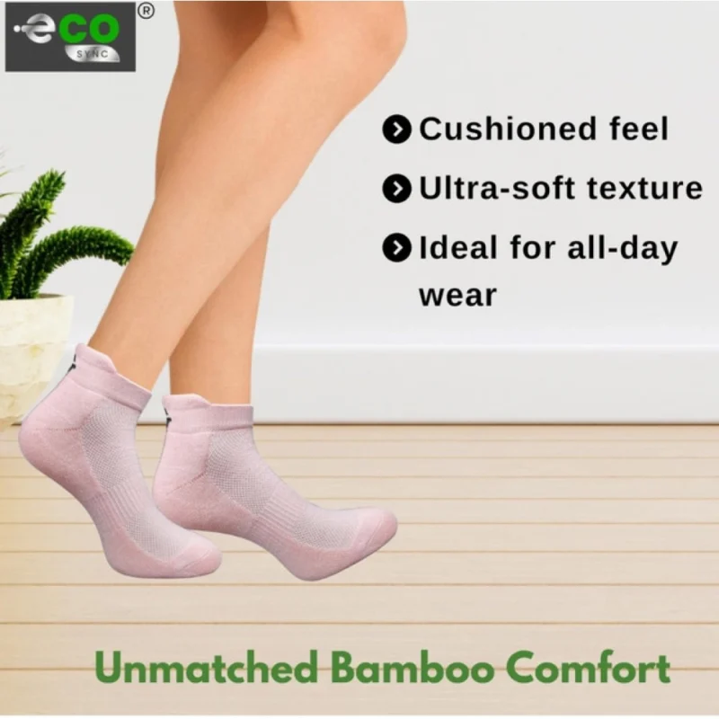 Alternative view of 4_Pair Set Unisex Casual Cotton Printed Ankle Length Socks (Multicolor)