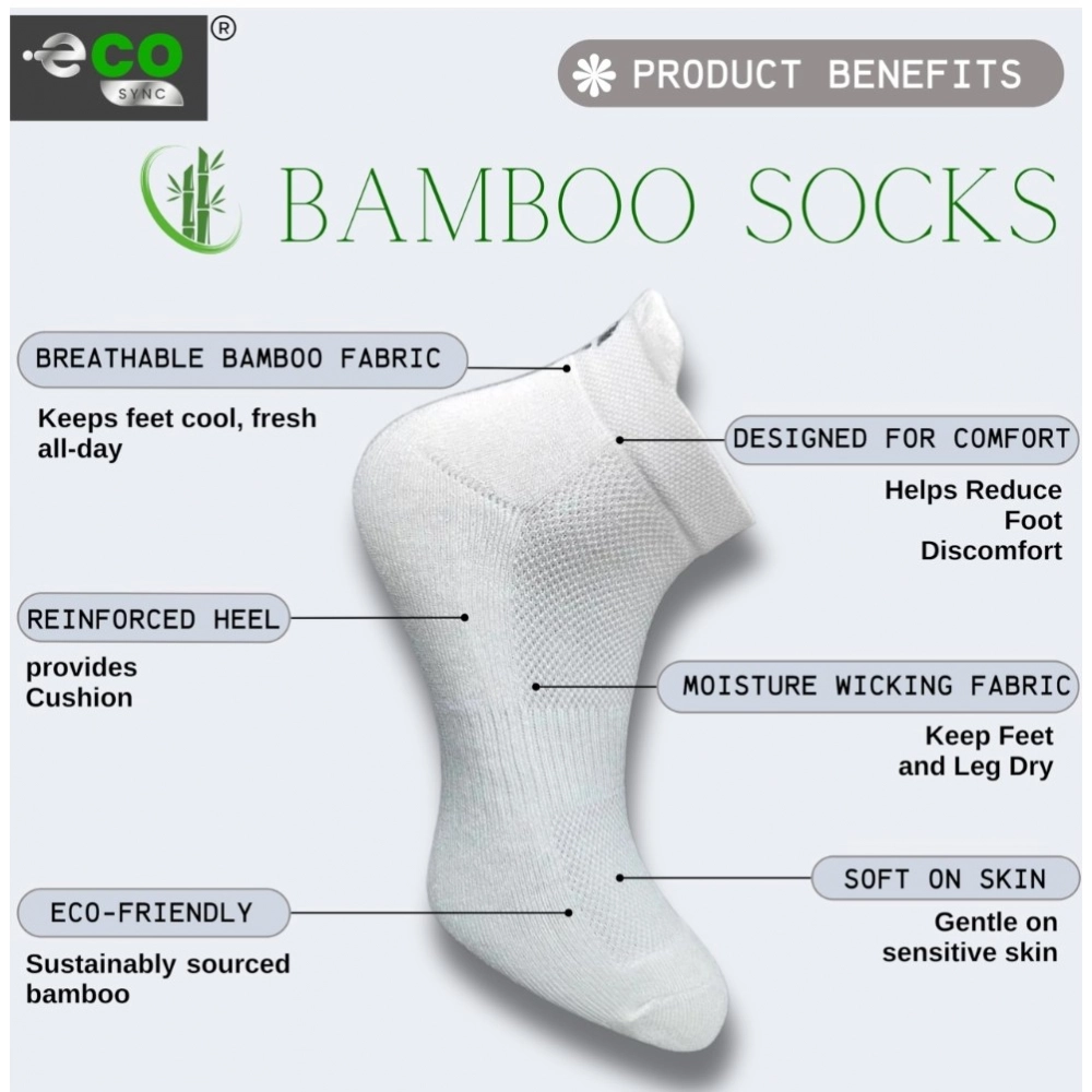 4_Pair Set Unisex Casual Cotton Printed Ankle Length Socks (Multicolor) - Image 5