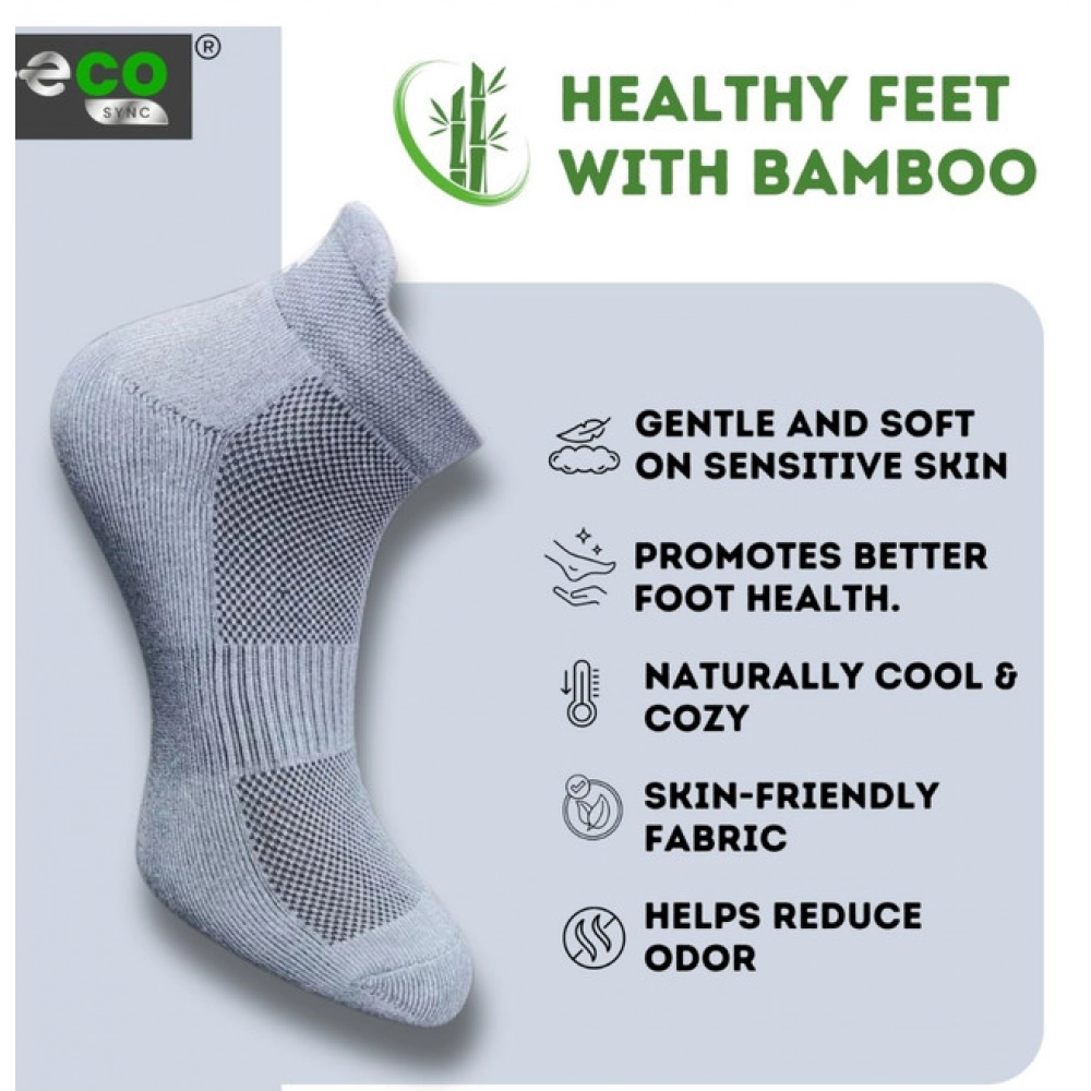 4_Pair Set Unisex Casual Cotton Printed Ankle Length Socks (Multicolor) - Image 4