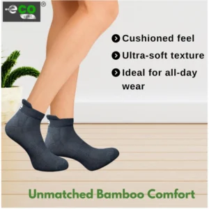 Alternative view of 4_Pair Set Unisex Casual Cotton Printed Ankle Length Socks (Multicolor)