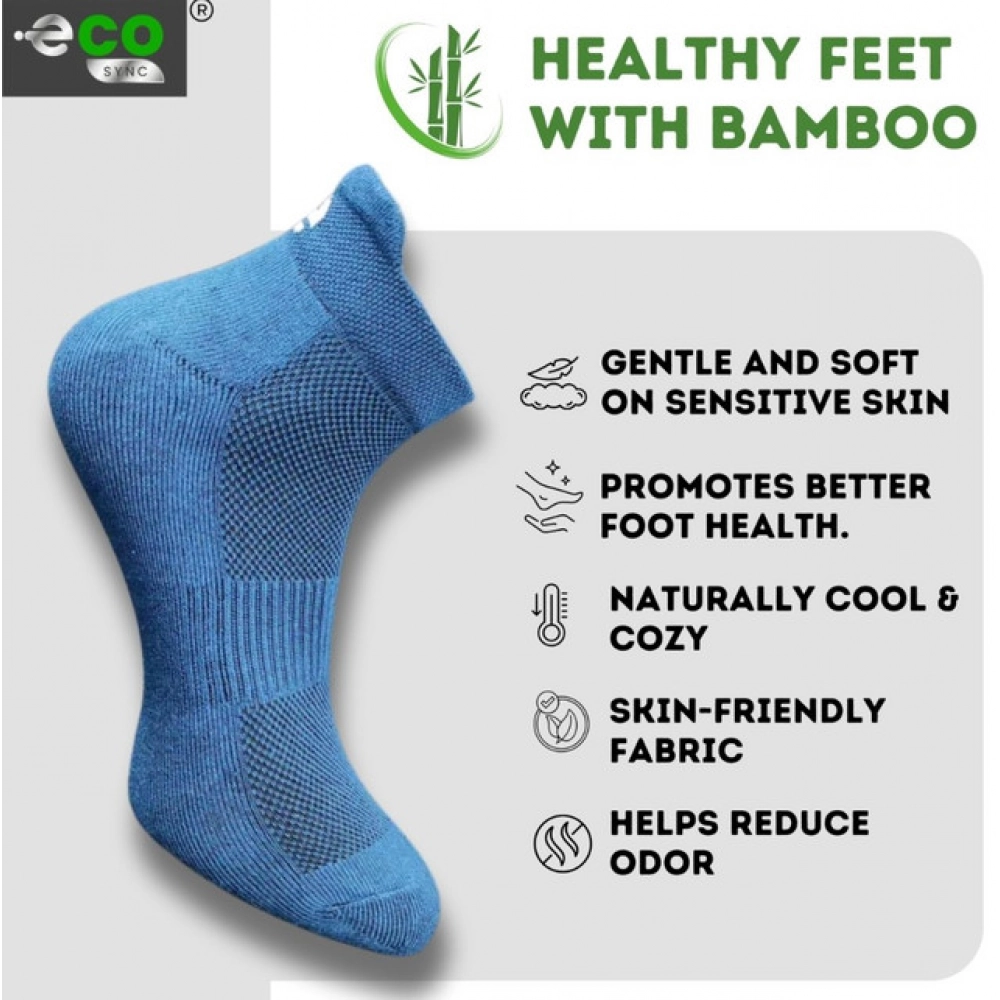 4_Pair Set Unisex Casual Cotton Printed Ankle Length Socks (Multicolor) - Image 4