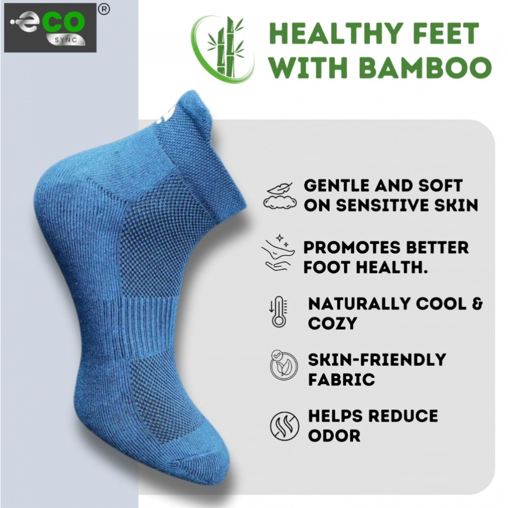 4_Pair Set Unisex Casual Cotton Printed Ankle Length Socks (Multicolor) - Image 3