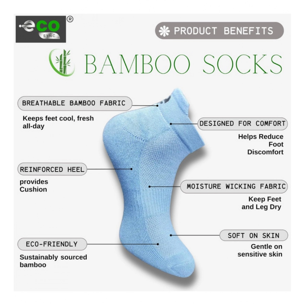 4_Pair Set Unisex Casual Cotton Printed Ankle Length Socks (Multicolor) - Image 5