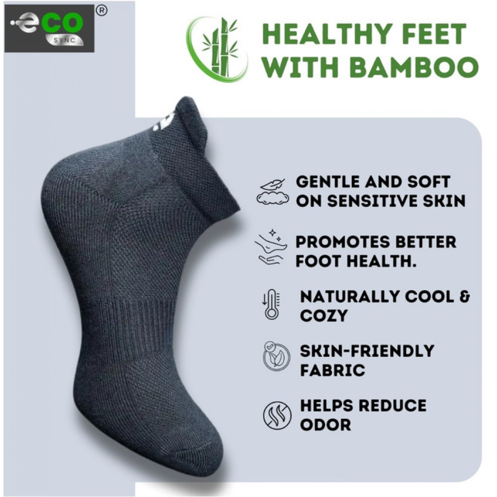 4_Pair Set Unisex Casual Cotton Printed Ankle Length Socks (Multicolor) - Image 3