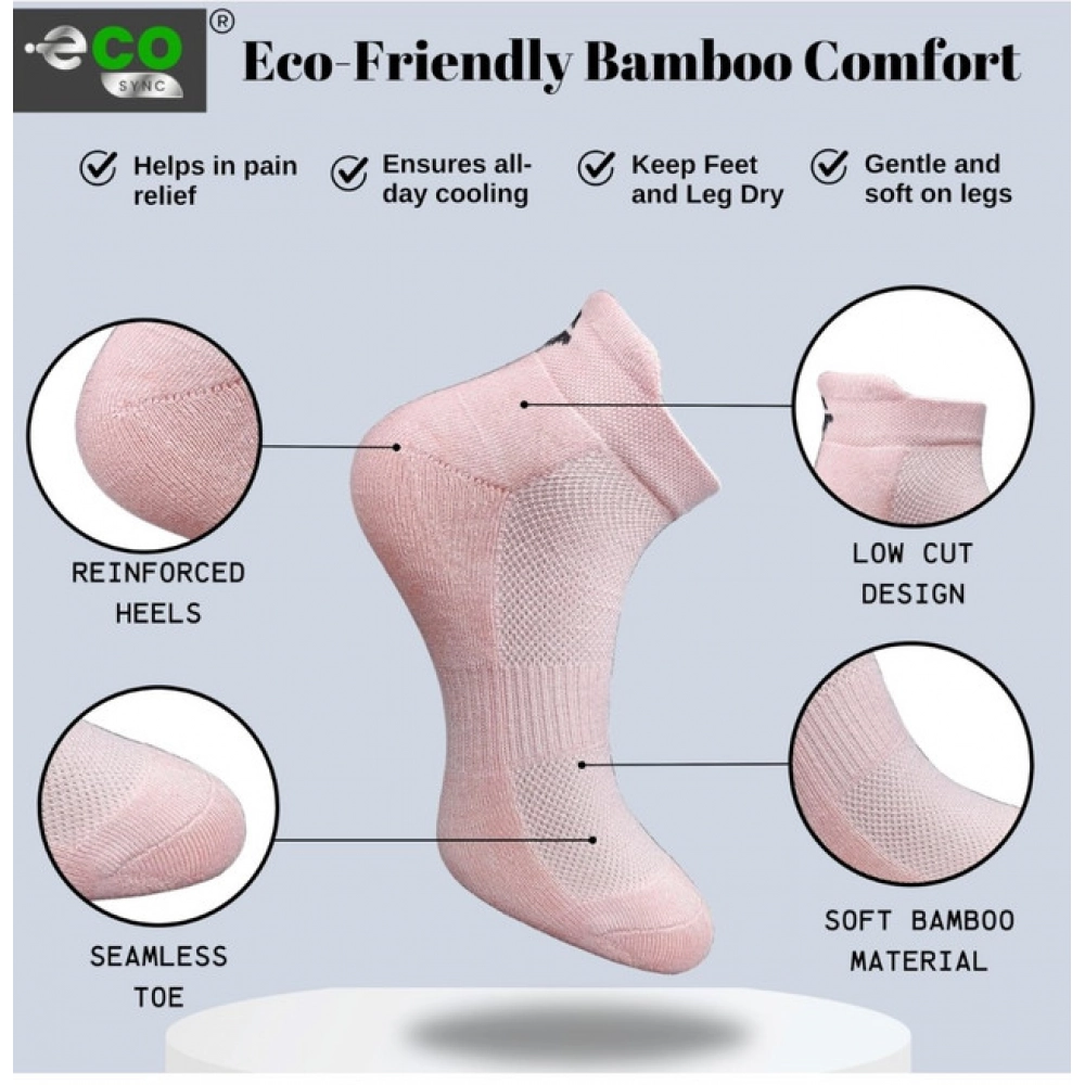 4_Pair Set Unisex Casual Cotton Printed Ankle Length Socks (Multicolor) - Image 4