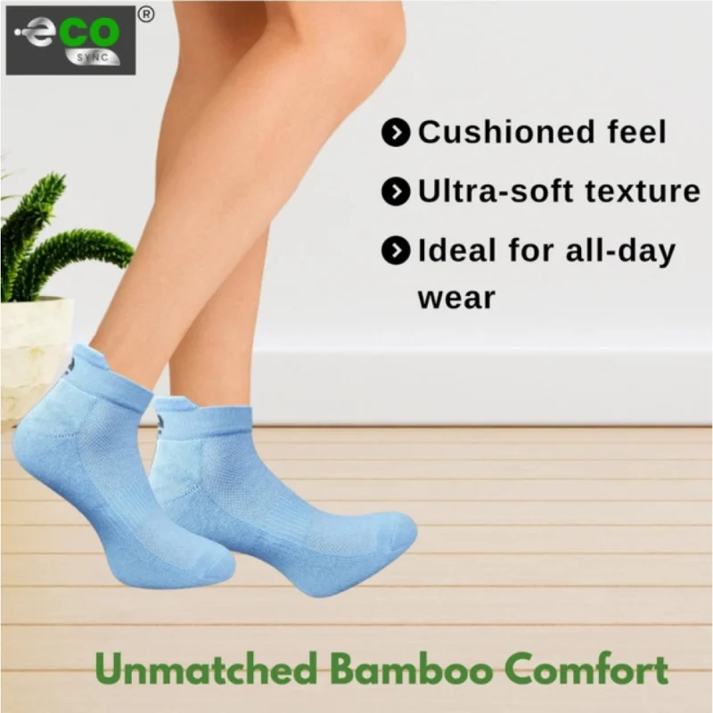 Alternative view of 4_Pair Set Unisex Casual Cotton Printed Ankle Length Socks (Multicolor)