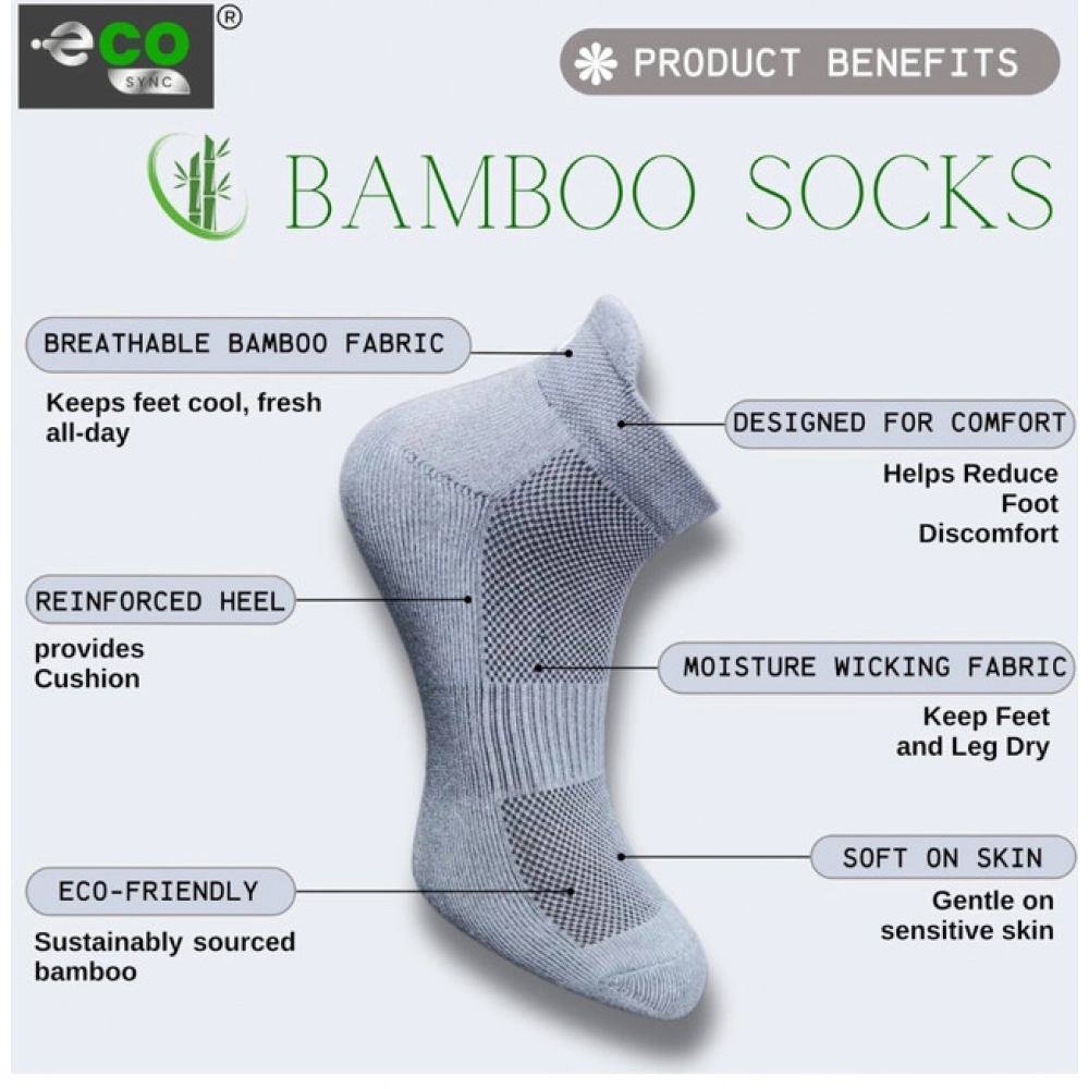 4_Pair Set Unisex Casual Cotton Printed Ankle Length Socks (Multicolor) - Image 5