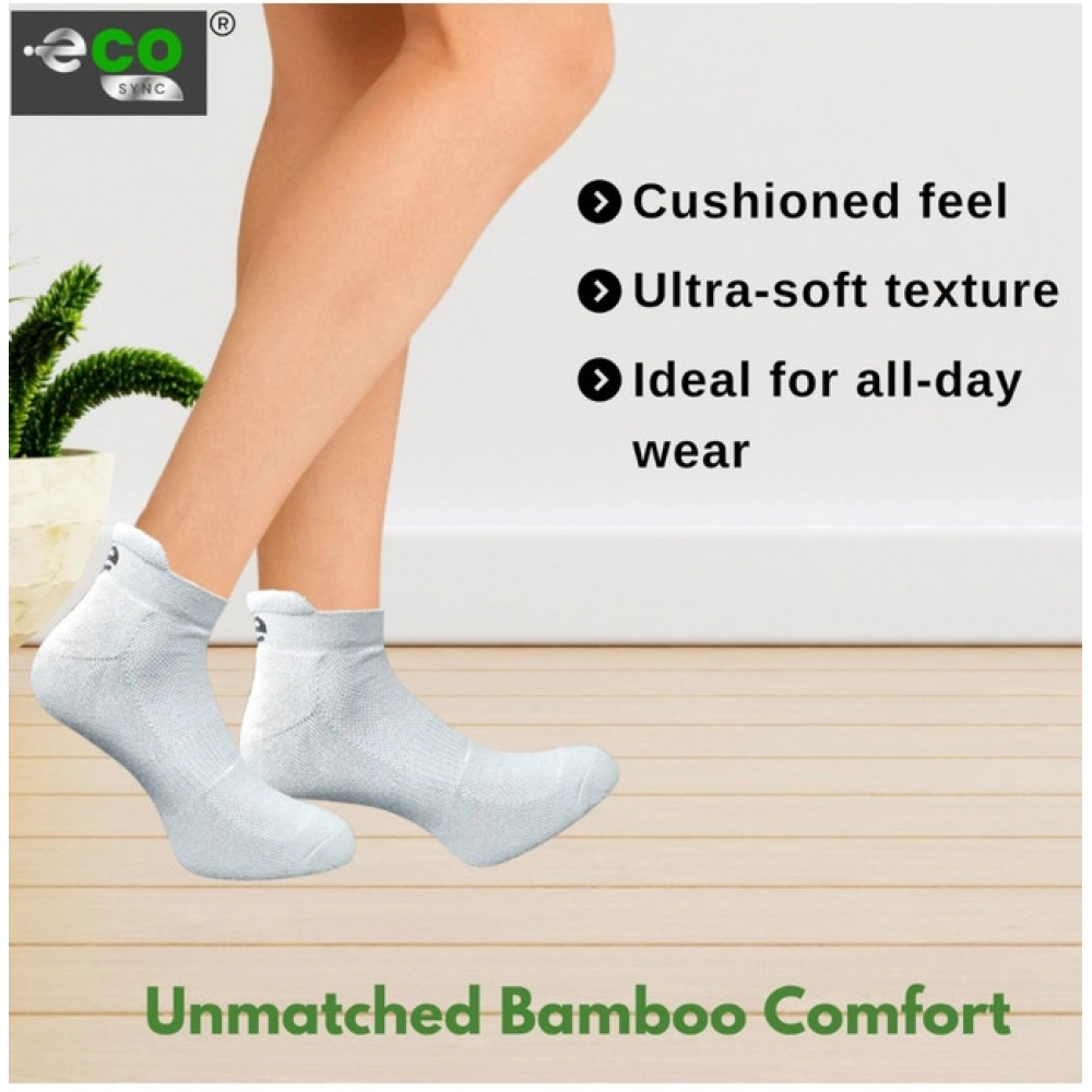 4_Pair Set Unisex Casual Cotton Printed Ankle Length Socks (Multicolor) - Image 2